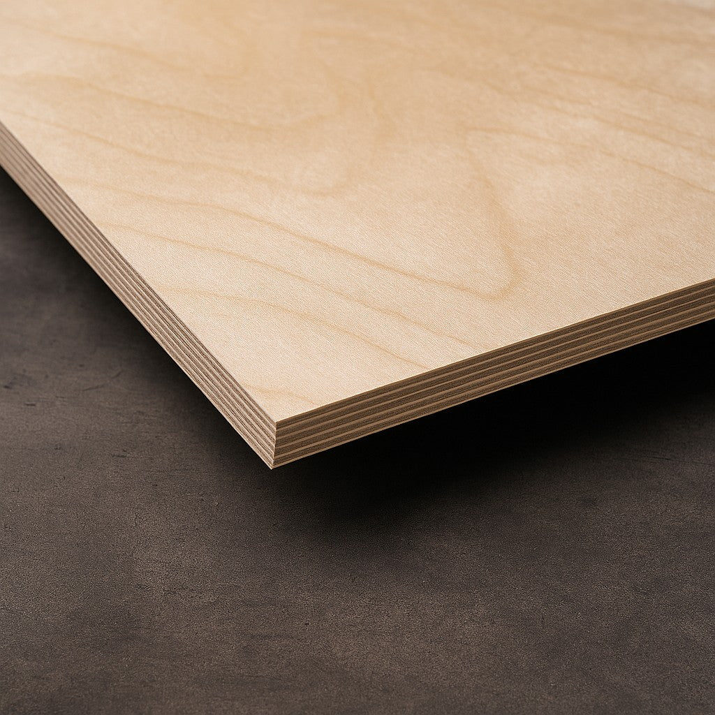 Aeroplan Birkekrydsfiner Interiør limet 1525x1525mm