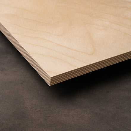 Aeroplan Birkekrydsfiner Interiør limet 1525x1525mm